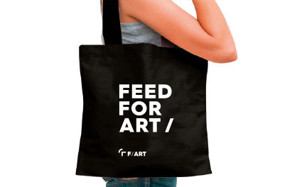 F/ART, feed for Art/Light/Power, design della comunicazione visiva