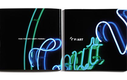 F/ART, Feed for art, monografia, copertina